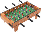 Foosball Table, Wooden Tabletop Soccer Game Set