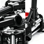 4 Ton Low Profile Steel Racing Floor Jack Lift Up To 21"