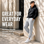 Unisex Essential Everyday Joggers with Zip Pockets