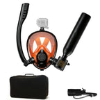 Mini Scuba Tank with Full Face Mask