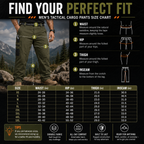 Men's Tactical Cargo Pants – Durable Multi-Pocket Outdoor Work Pants
